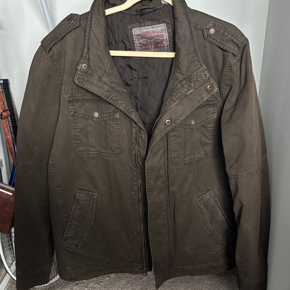 Men's Classic Levis Brown Jacket